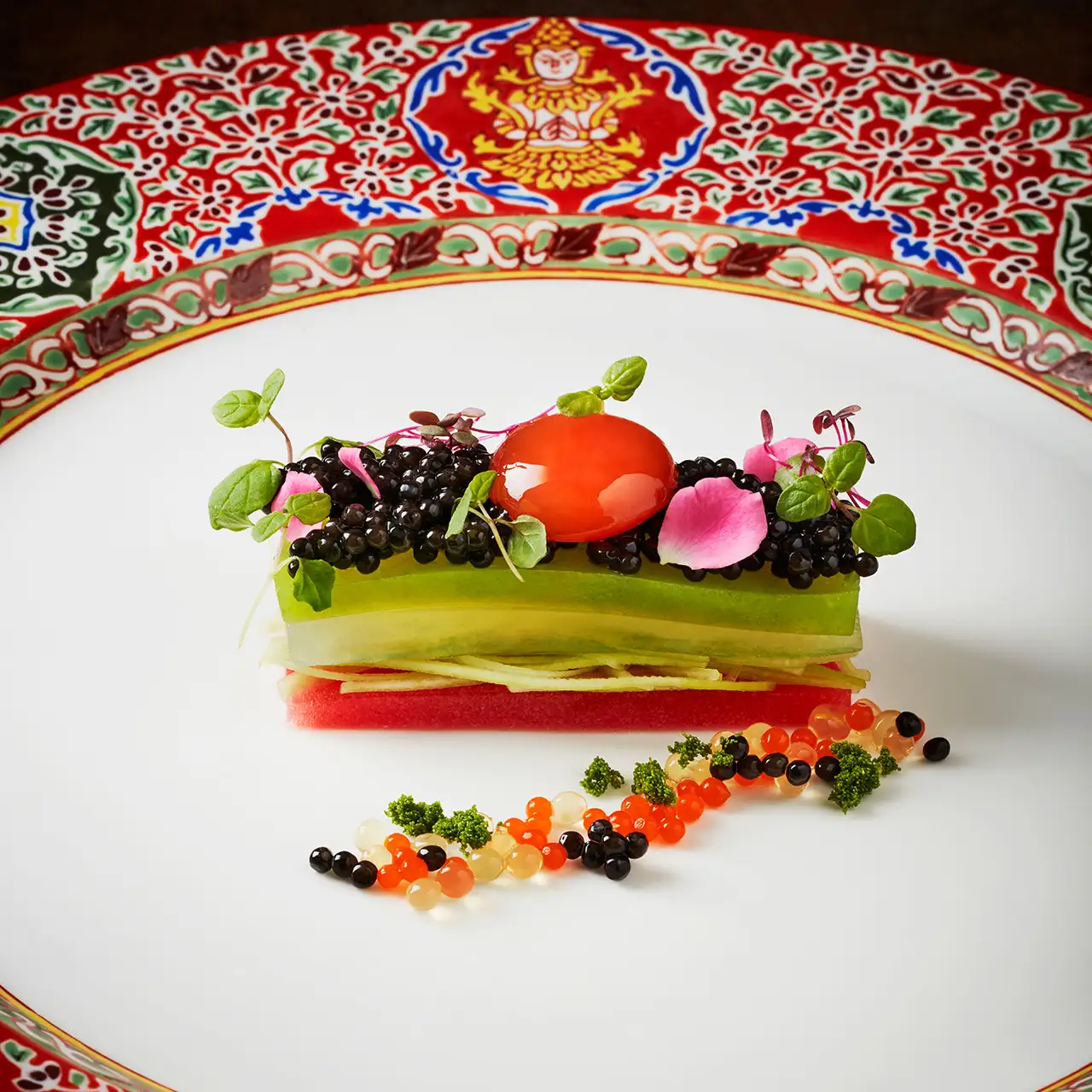 2-COURSE 1 ส้มตําคาเวียร์วูล์ฟเฟีย ซูเปอร์ฟู้ด